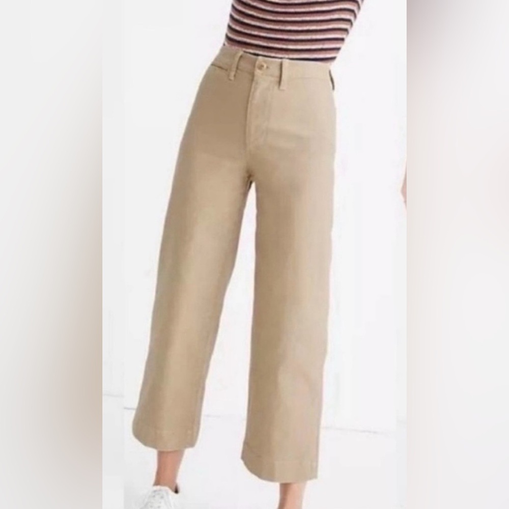 Madewell Women’s “Emmett” Wide-Leg
Cropped Trousers | Size 29T | VGUC